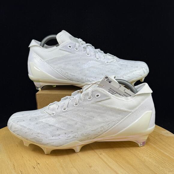 Adidas Adizero Electric Speed Juice White Football Cleats IE4413 Men’s Size 8.5 - Picture 1 of 7